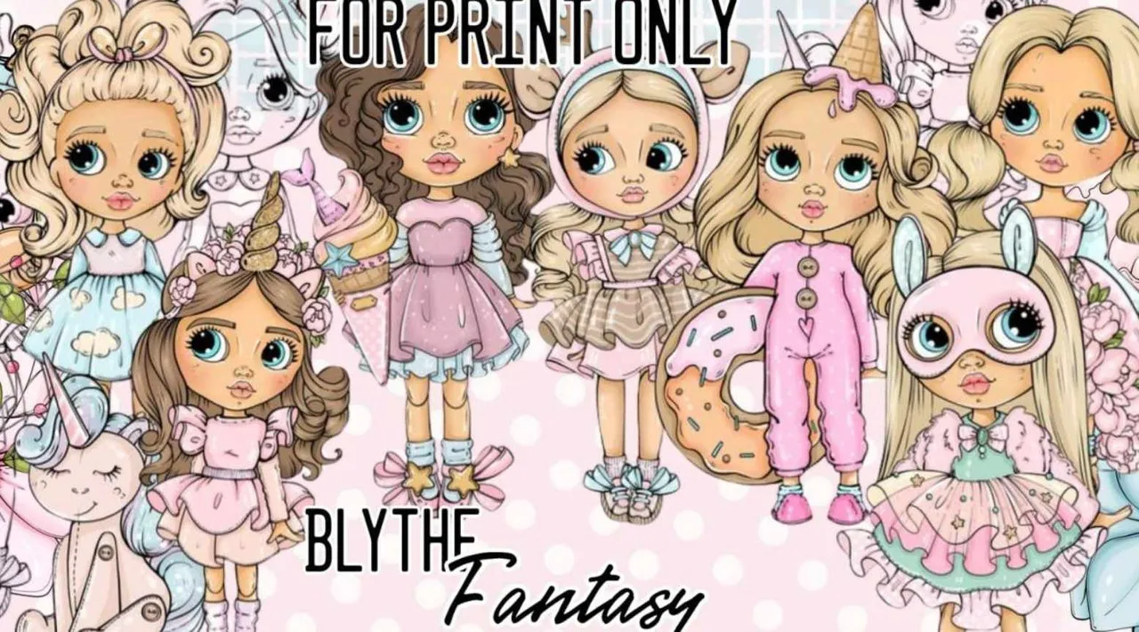 [Palmpink Illustrations] Blythe Fantasy (Дарья Львова)