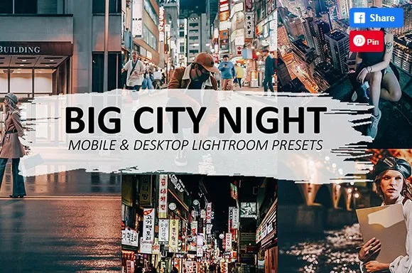 [Creativefabrica] Night Photography Lightroom Preset