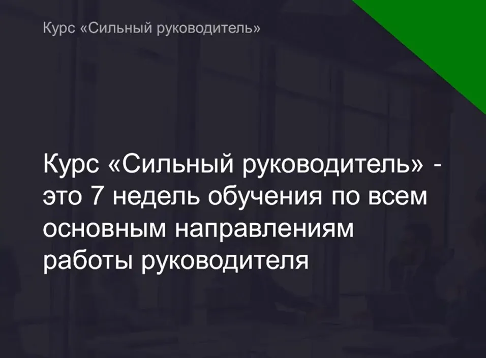 Сильный руководитель 4.0. Тариф VIP (Константин Агалов)