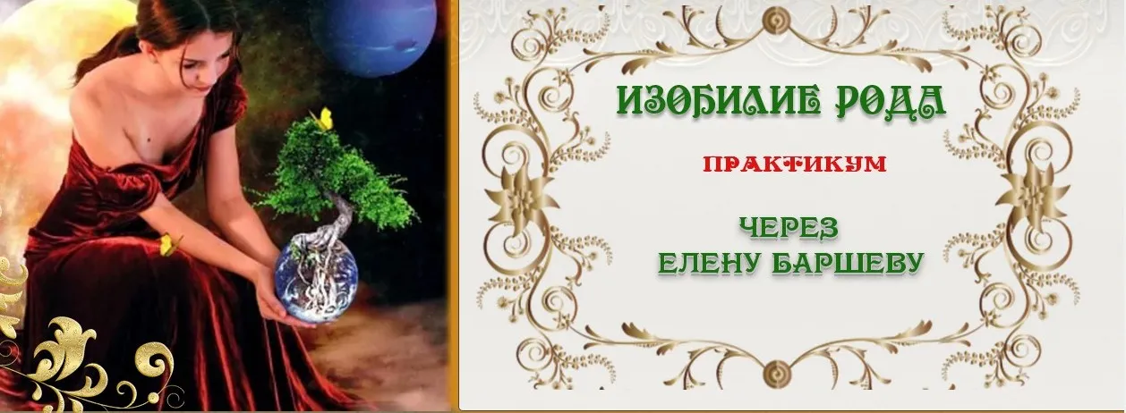 Изобилие Рода. Практикум (Елена Баршева)