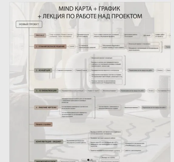 Mind карта + график проектов + задачи + лекция (Светлана Мамаенко)
