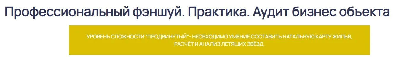 Профессиональный фэншуй. Практика. Аудит бизнес объекта (Ольга Николаева)