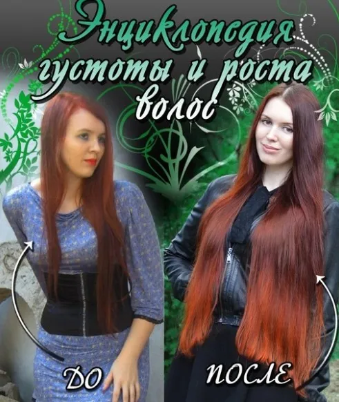 Энциклопедия густоты и роста волос (Марианна Герц)