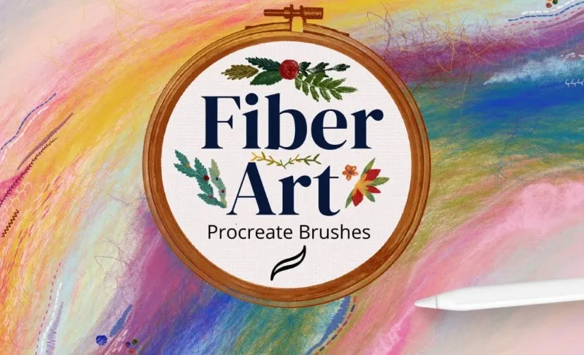 [AJ Brushes] Набор кистей Fiber Art Brushes for Procreate