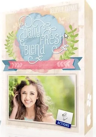 [Bellevue-avenue.com] Daily Fresh Blend Photoshop Actions
