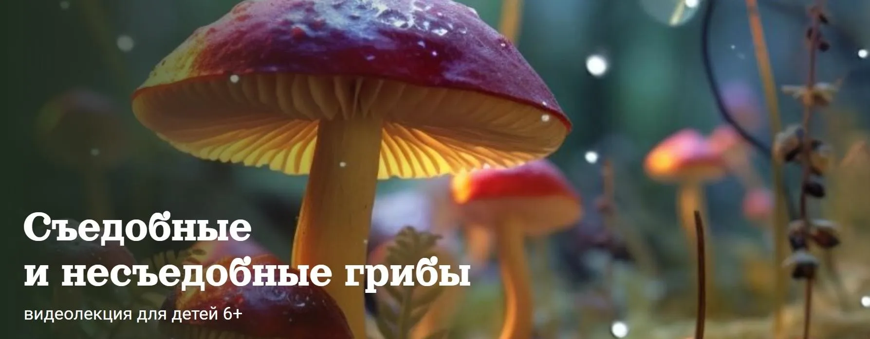 [Детский лекторий] Съедобные и несъедобные грибы (Александр Толмачев)