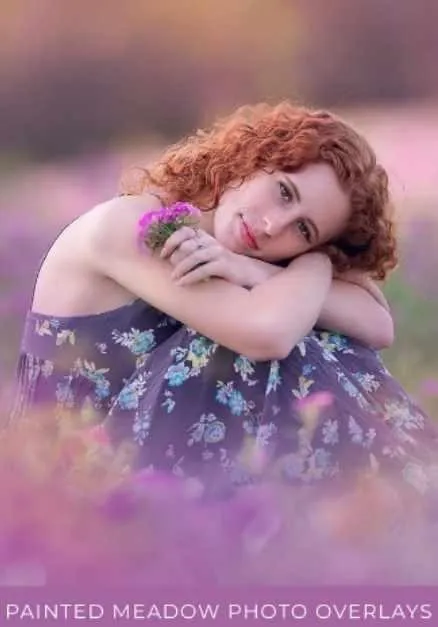 Painted Meadow Photo Overlays (Kimla Designs)