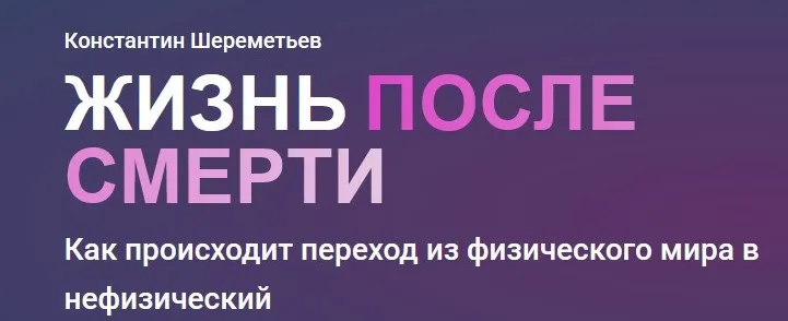 Жизнь после смерти. Тариф базовый (Константин Шереметьев)