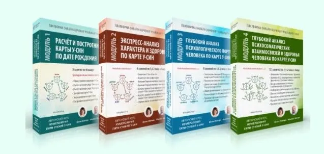 Нумерология у-син. 1-4 Модули (Юлия Илмари, Михаил Нечаев)