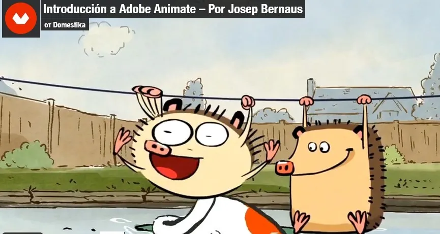 [Domestika] Введение в Adobe Animate (Джозеф Бернаус)