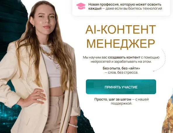 [Нейроледи] AI-контент менеджер (Алина Чурилова)