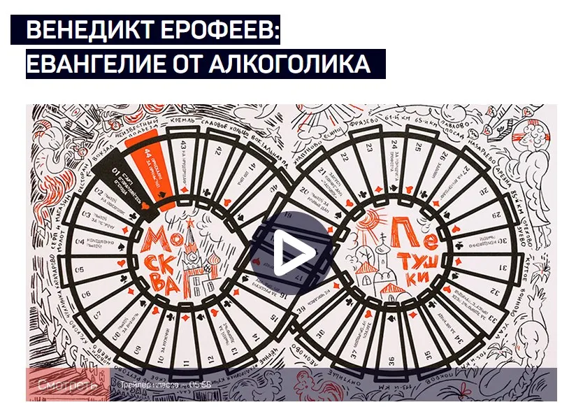 [liveclasses] Венекдикт Ерофеев: Евангелие от алкоголика (Михаил Эдельштейн)