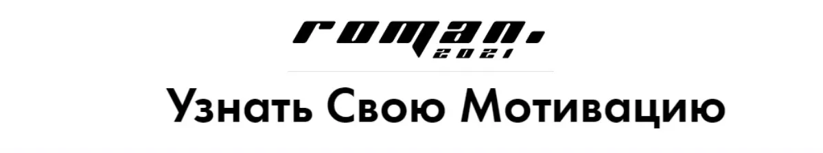 6 мотиваций существующие в людях (Роман Кудрявцев)