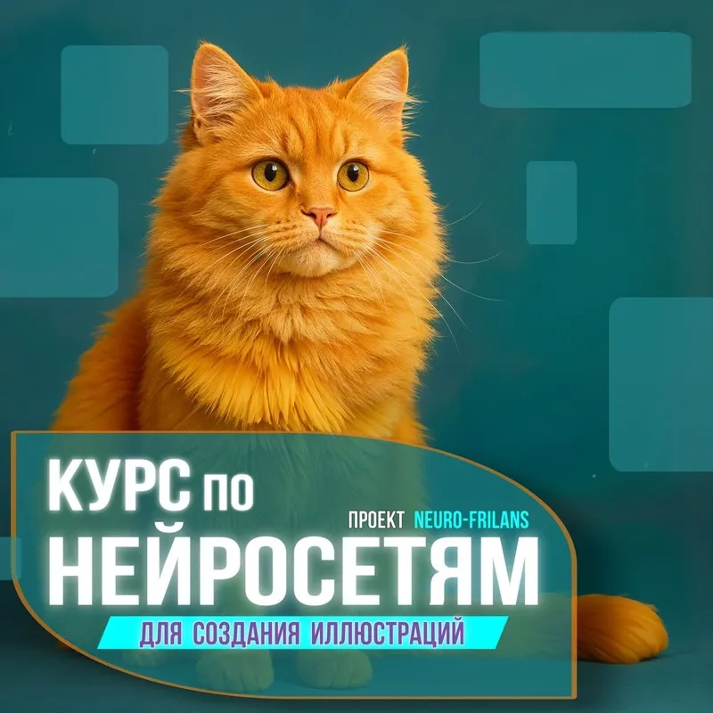 [Red Cat] Школа по Нейросетям для создания иллюстрации (Юлия Бабушкина)