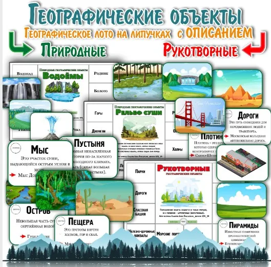 Географическое лото (Елена Солдатова)