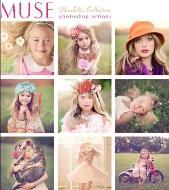 [Florabella Collection] Муза / Muse Photoshop Actions