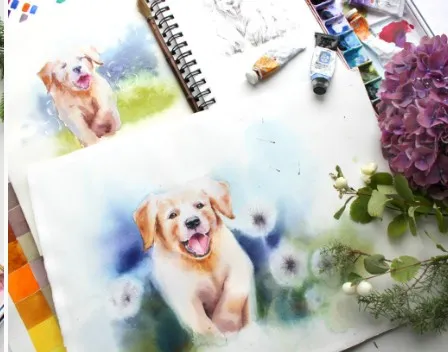 [art-creativity] Акварельный Курс «Милые зверята» (Екатерина Доброхотова)