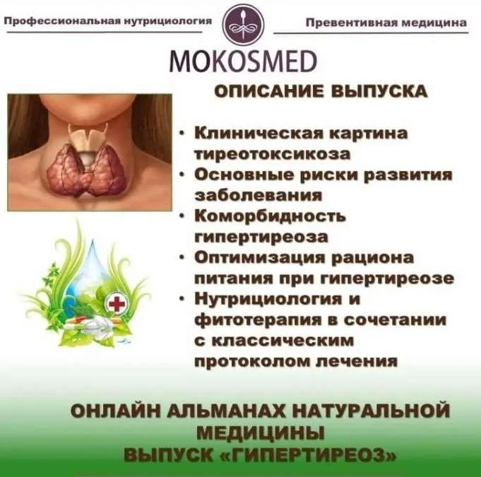 [MOKOSMED] Онлайн альманах натуральной медицины. Выпуск 3. Гипертиреоз (Мария Моргунова)