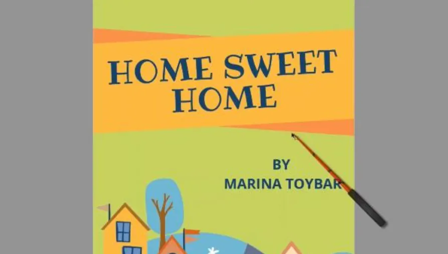 Интерактивный минибук Home Sweet Home (Марина Тойбар)