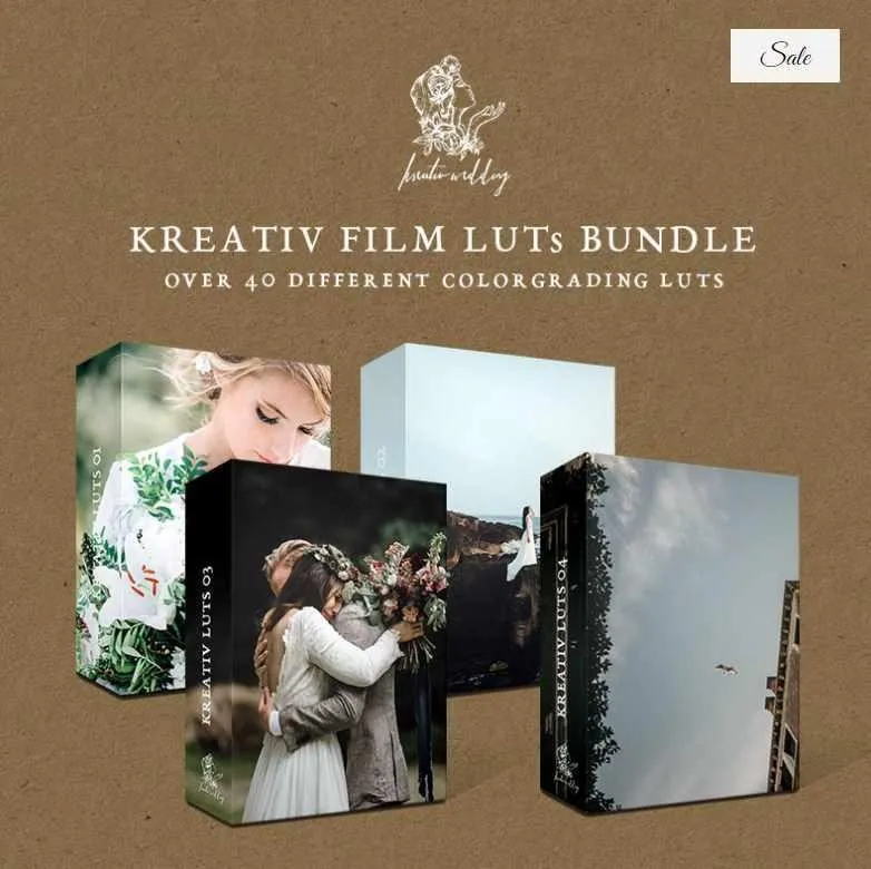 Bundle Video LUTs Vol3 & Vol4 (Riccardo Fasoli и Kreativ Wedding)