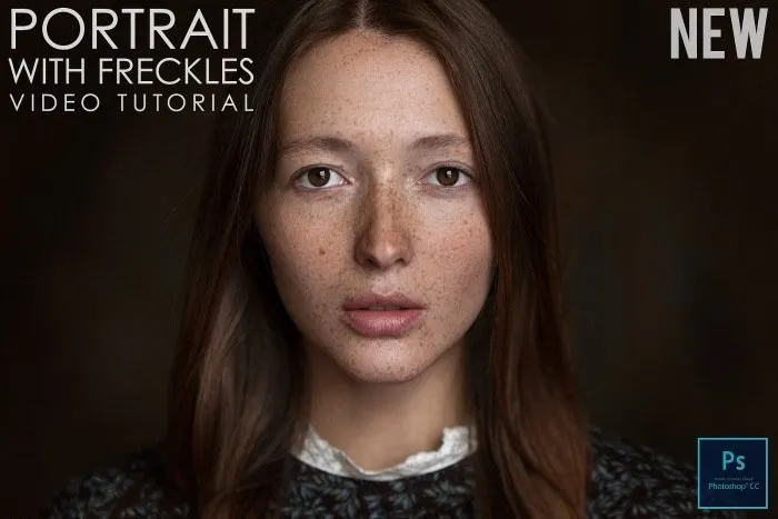 Portrait With Freckles Video Tutorial (Maxim Guselnikov) на английском