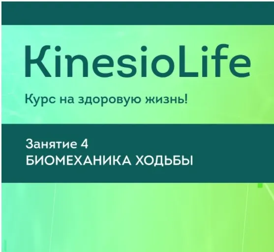 [KinesioLife] Семинар 4. Визуальная диагностика неоптимальной динамики, коррекция ходьбы