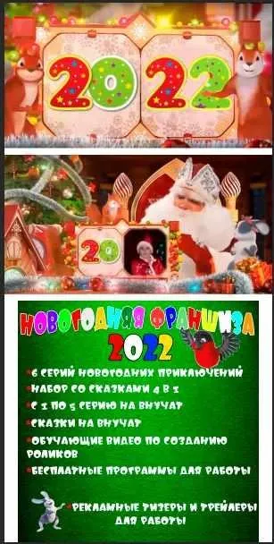 Новогодняя франшиза 2022 года (Таня Сенькова)