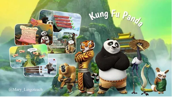 [Английский для детей] Презентация по книге Kung Fu Panda (Mary Lingoteach)