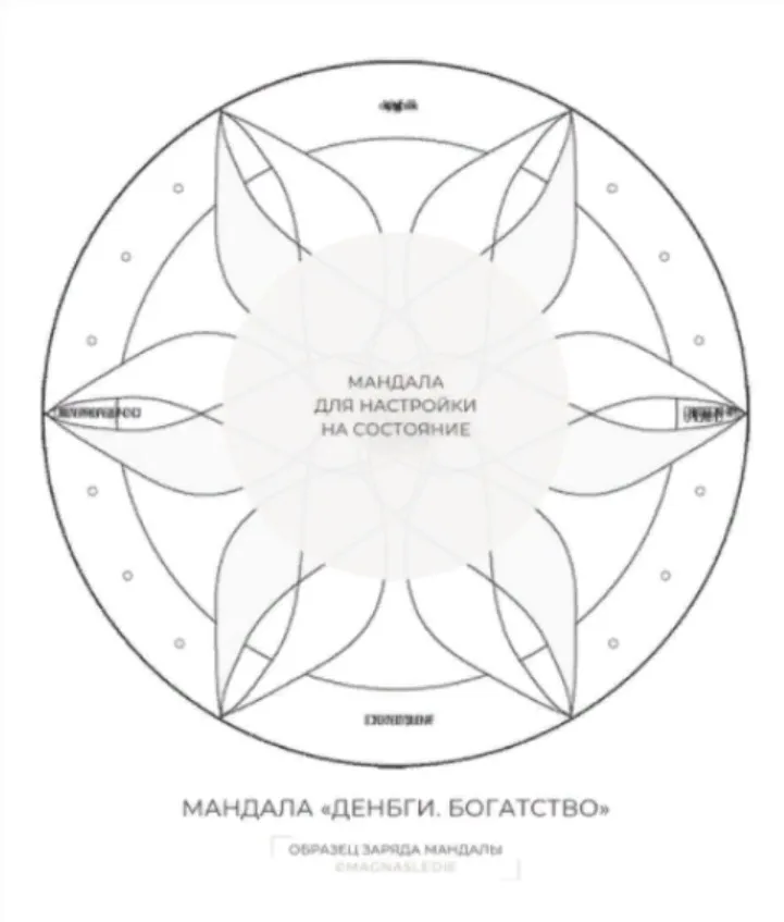 [Магнаследие] Мандала Деньги. Богатство (Lea Adje)