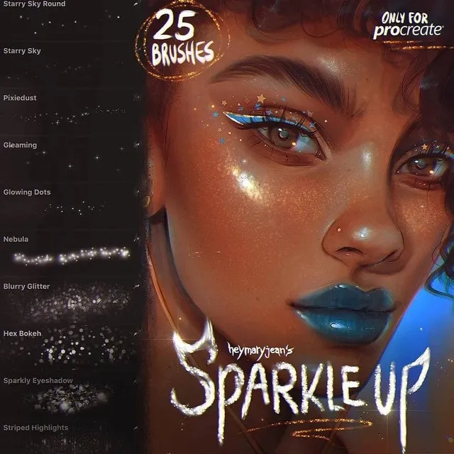 Набор кистей Sparkle Up Brushset (heymaryjean)