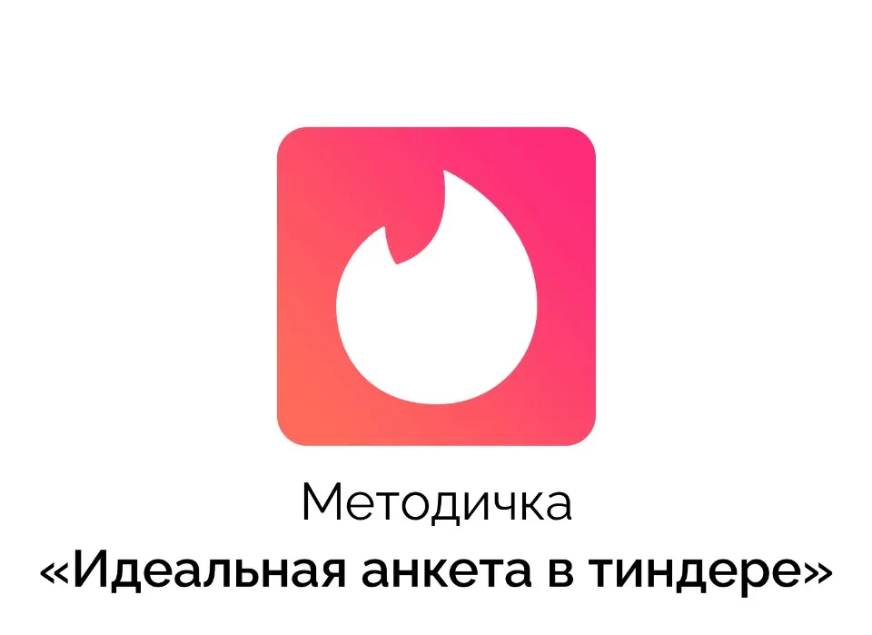 Методичка PDF Идеальная анкета (Айтишник из тиндера)
