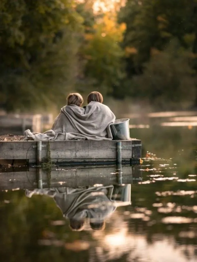 Brothers (gone fishing) (Iwona Podlasińska) на английском