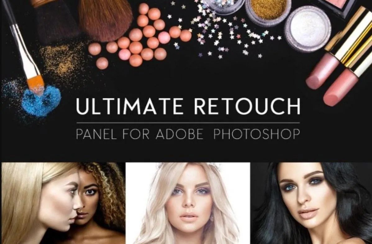 [CreativeMarket] Панель Окончательная Ретушь 3.0 для Фотошопа