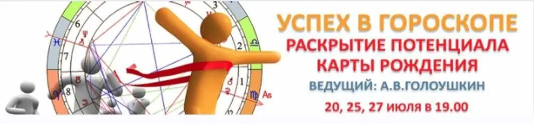 Успех в гороскопе. Раскрытие потенциала карты (Алексей Голоушкин)