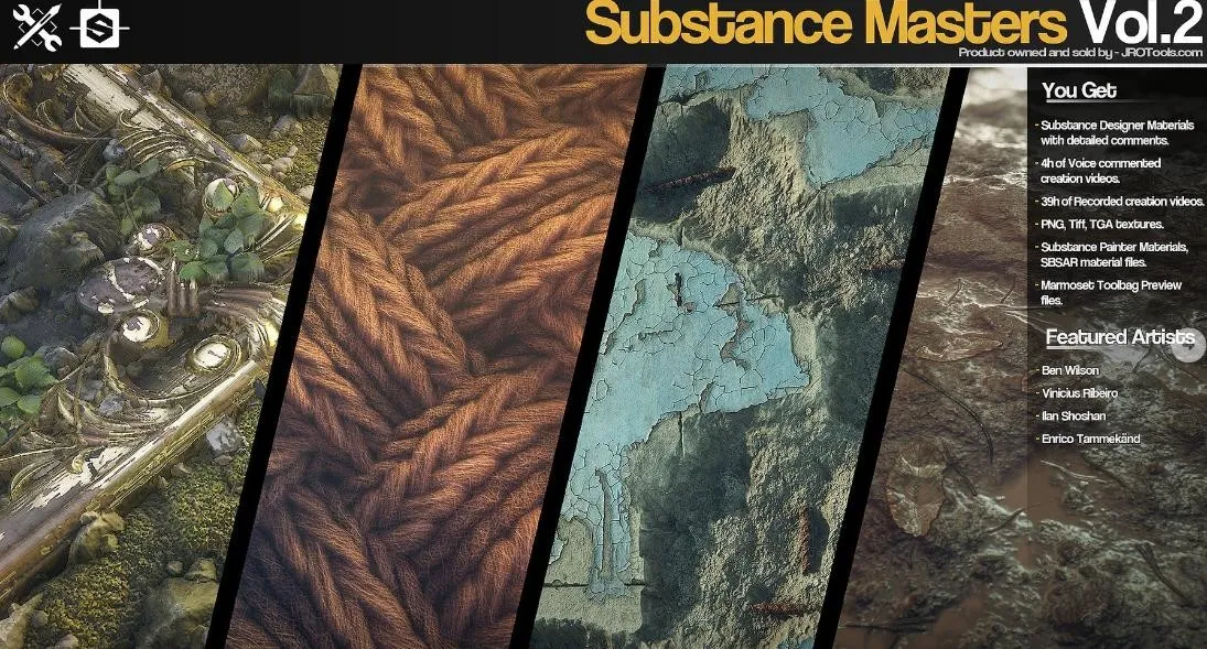 [artstation] Substance Masters Vol.2 (Jonas Ronnegard)