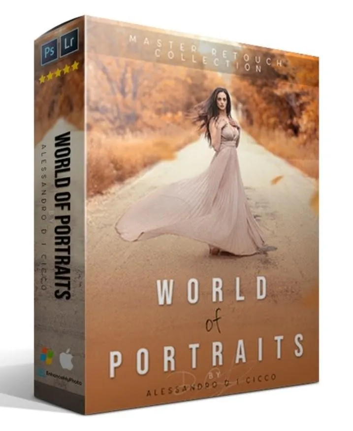 World of Portraits. Master Retouch Collection 2023 (Alessandro Di Cicco)