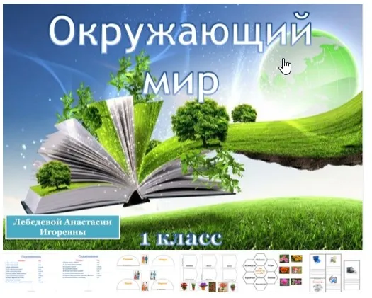 Интерактивные тетради по окружающему миру для начальной школы. УМК «Школа России» (Анастасия Лебедева)