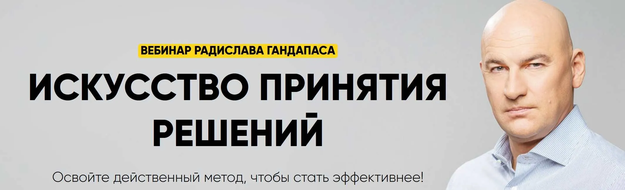Искусство принятия решений (Радислав Гандапас)
