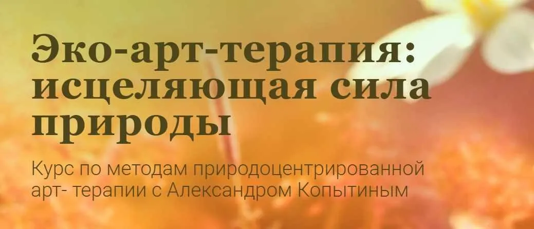 Эко-арт-терапия: исцеляющая сила природы (Александр Копытин, Лилия Шарафиева)
