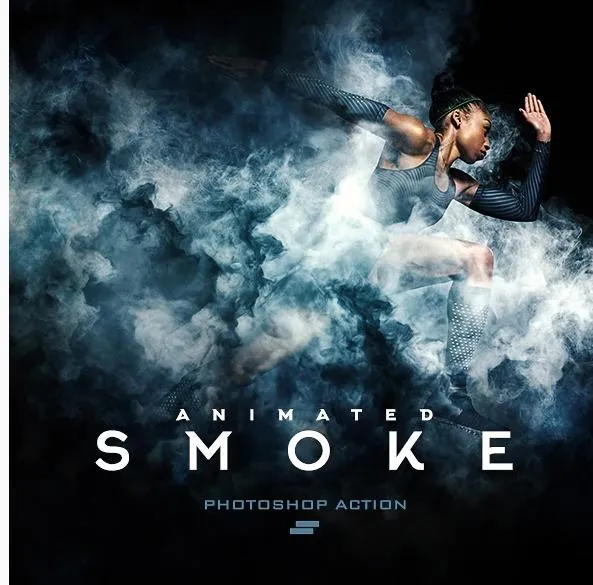 [EnvatoMarket] Анимированный дым / Gif Animated Smoke Photoshop Action