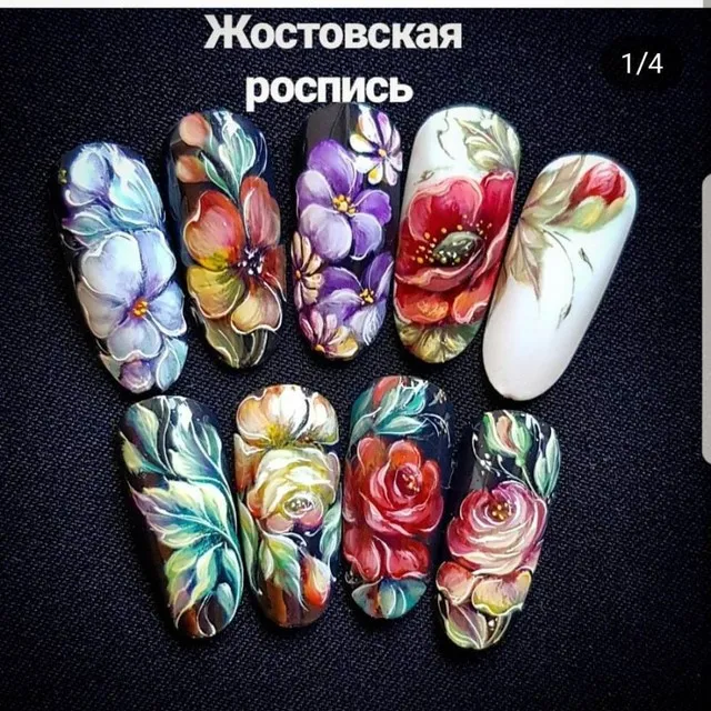Жостовская роспись (Лилия Нигматуллина)