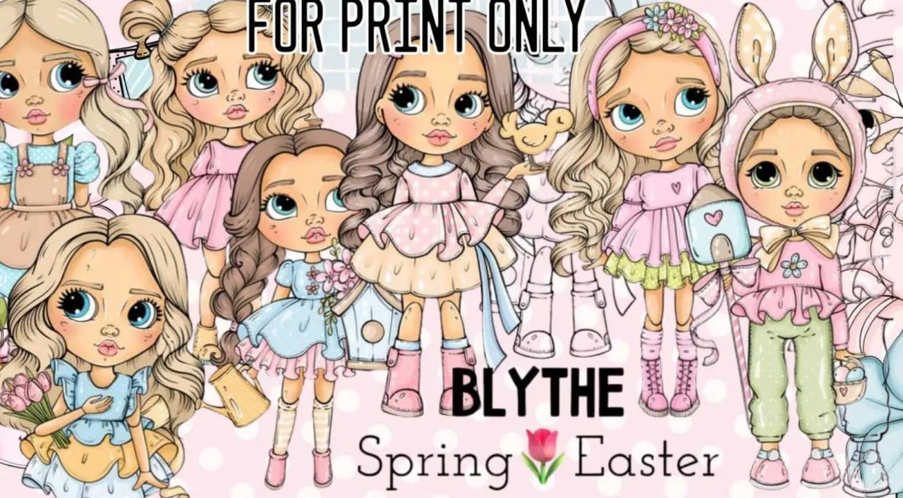 [Palmpink Illustrations] Blythe Spring (Дарья Львова)