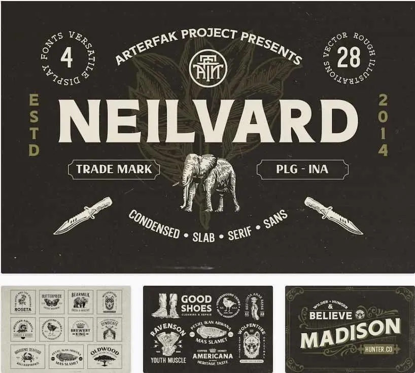 [Envato Market] Neilvard - Набор шрифтов