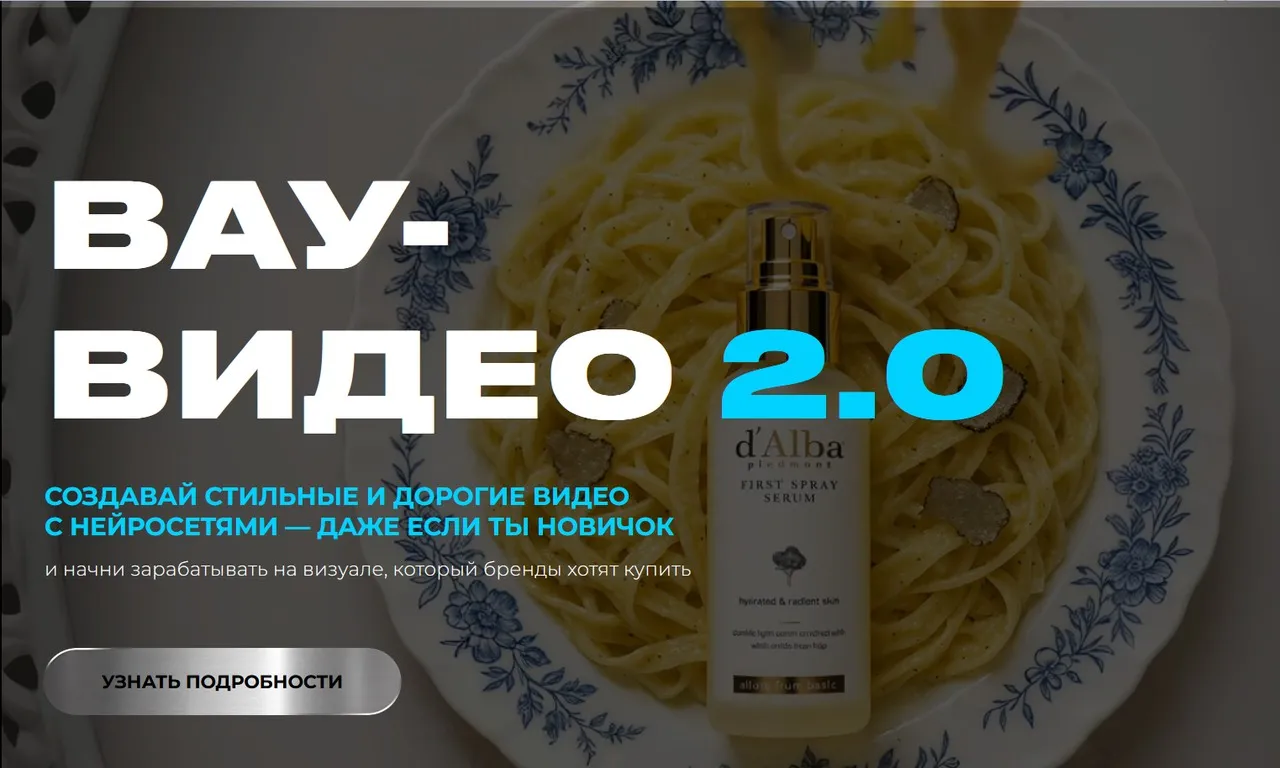 Вау-видео 2.0. Создавай стильные и дорогие видео с нейросетями (Юлия Киселева)