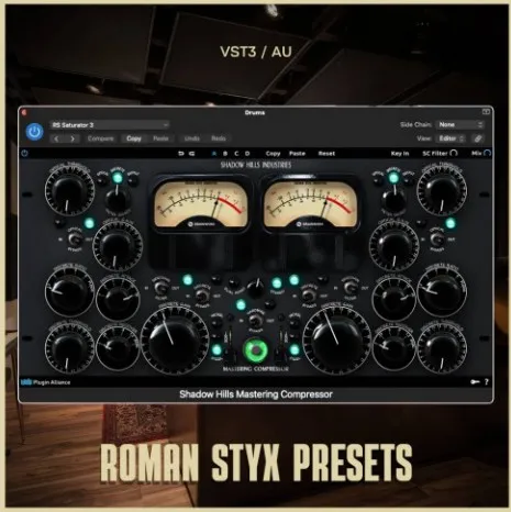 Пресеты Романа Стикса для Shadow Hills Mastering Compressor от Plugin Alliance. VST3 и AU (Роман Стикс)