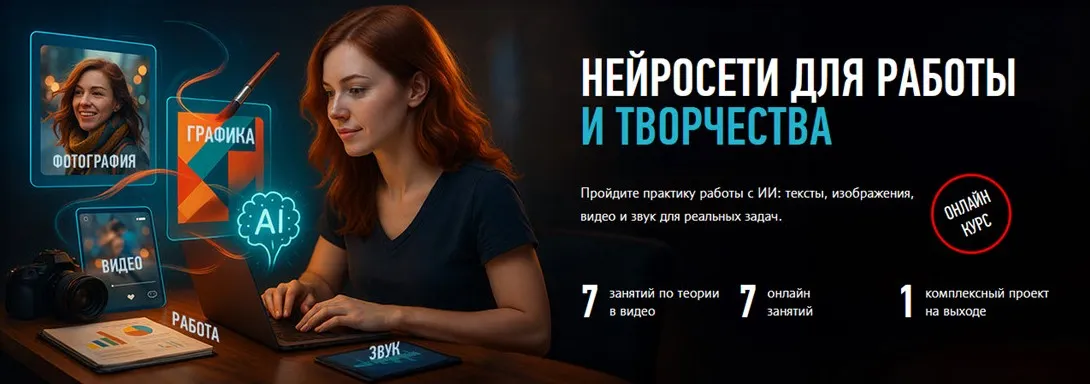 [profileschool] Нейросети для работы и творчества 2025 (Антон Мартынов)