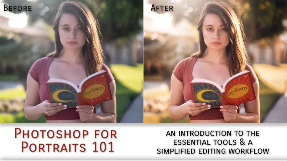 Крутая портретная обработка в Photoshop. Photoshop for Prtraits 101 (Liquidverve)