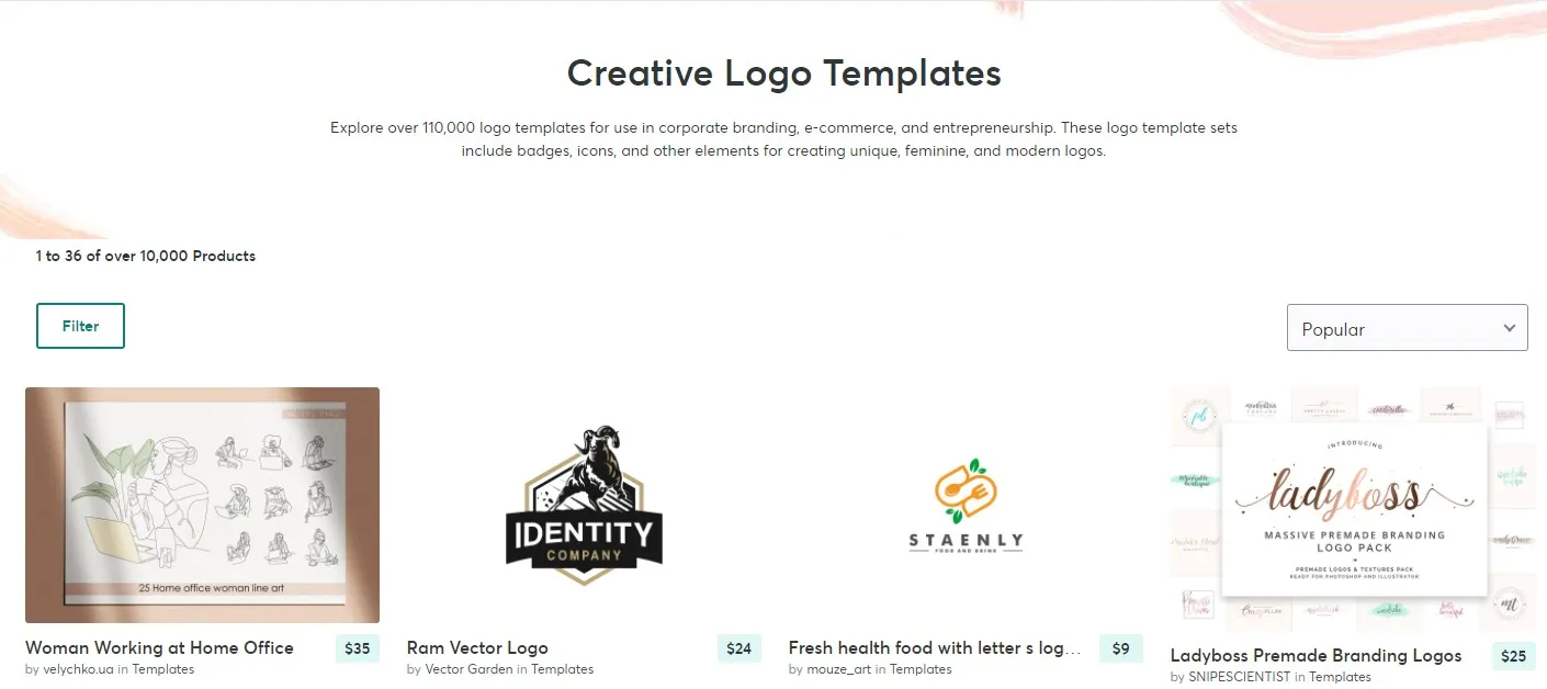 [CreativeMarket.com] Профессиональный набор для создания логотипов