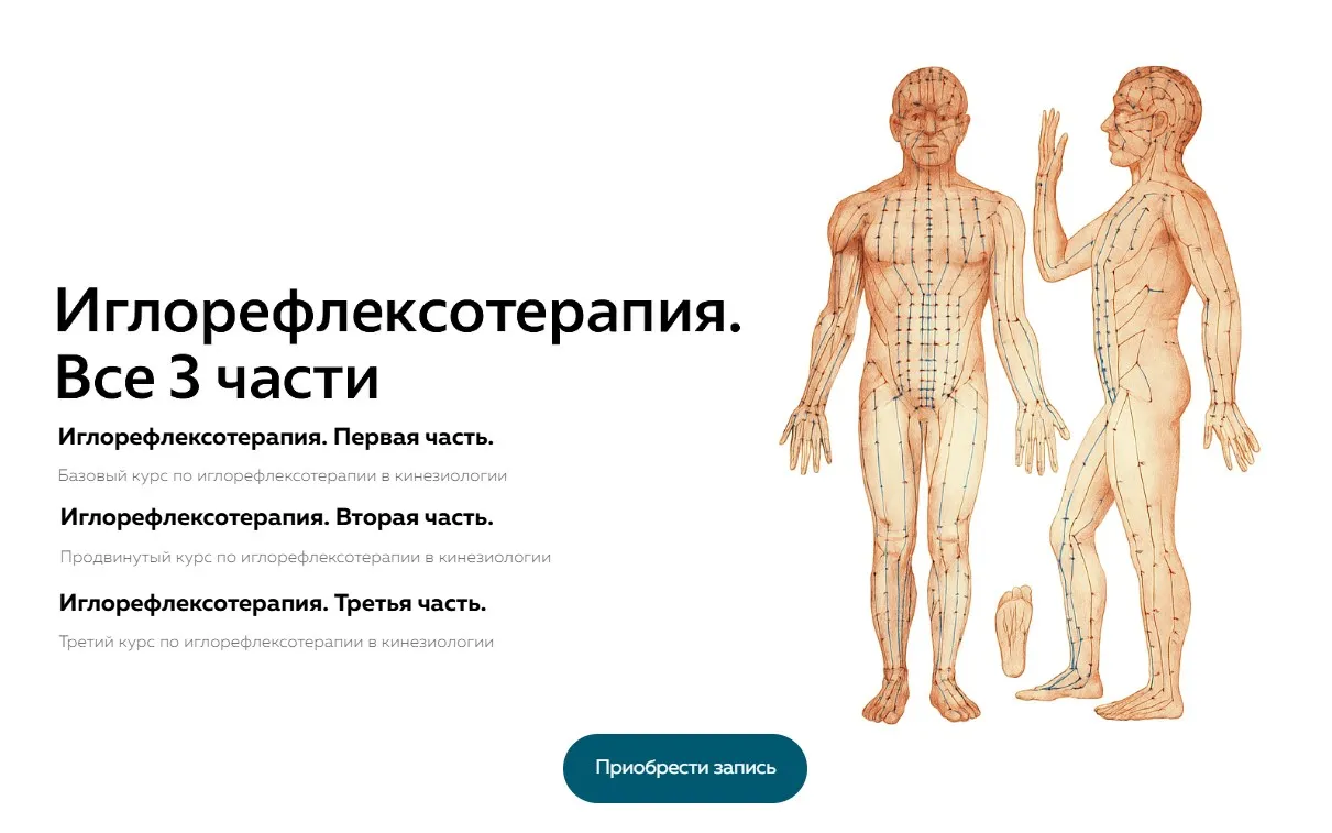 [Школа доктора Крутова] Иглорефлексотерапия. Часть 1, 2, 3 (Григорий Крутов)