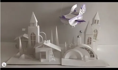 [HurlyBurlySchool] Новый год 3D (Маша Смоленцева)